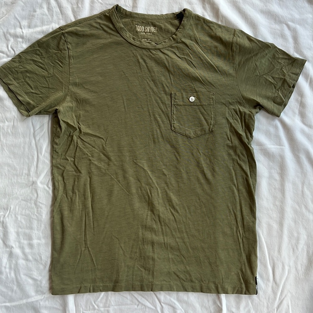 Todd Snyder made in LA pocket T-shirt Size M